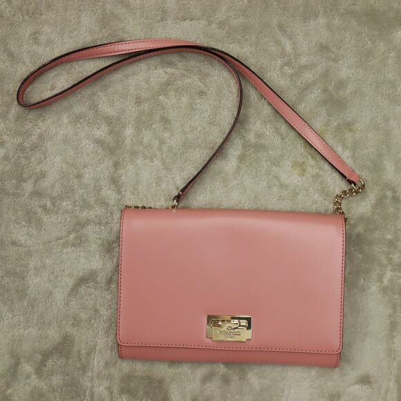 Kate Spade Harwood‎ Place Fiona Rosefrost Pink Crossbody/Shoulder Bag